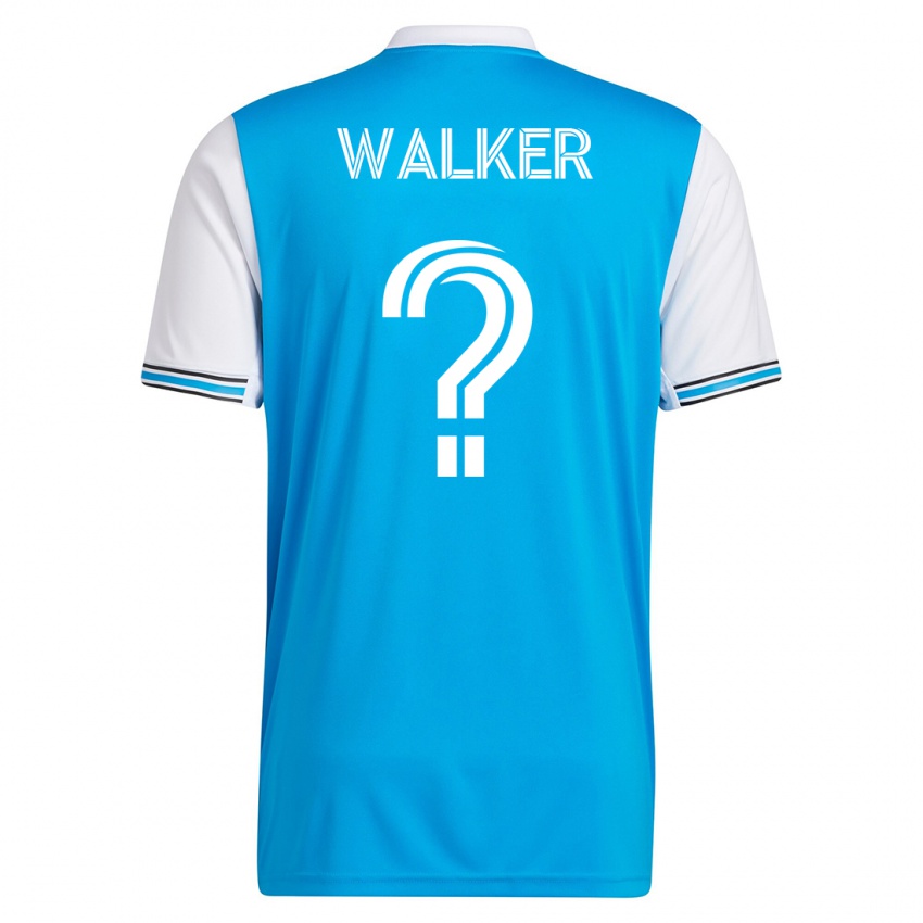 Kinder Isaac Walker #0 Blau Heimtrikot Trikot 2023/24 T-Shirt Schweiz