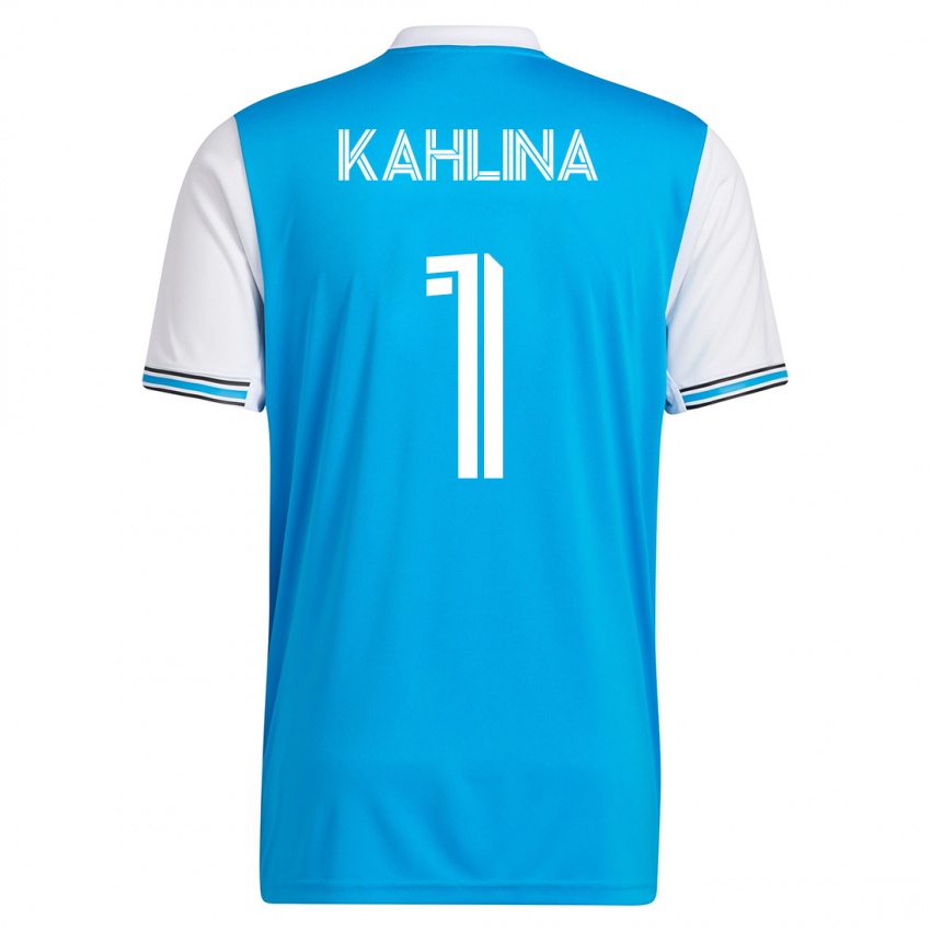 Kinder Kristijan Kahlina #1 Blau Heimtrikot Trikot 2023/24 T-Shirt Schweiz