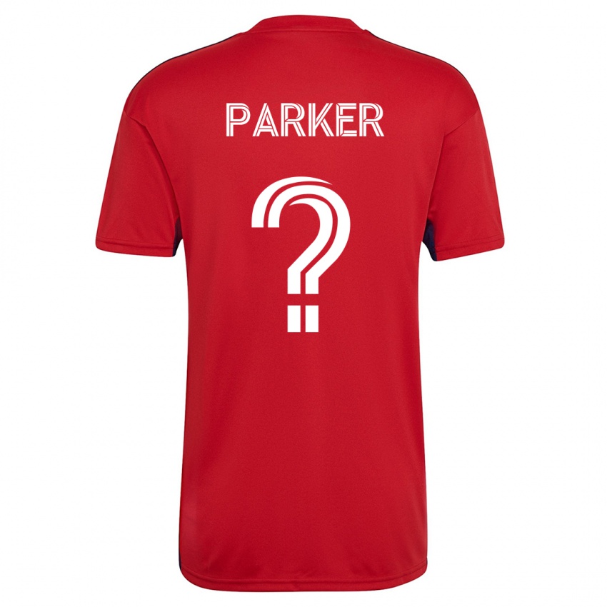 Kinder Isaiah Parker #0 Rot Heimtrikot Trikot 2023/24 T-Shirt Schweiz