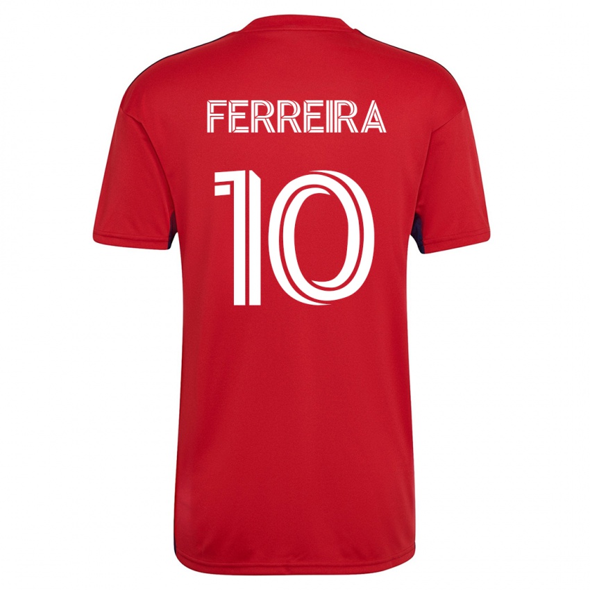 Kinder Jesús Ferreira #10 Rot Heimtrikot Trikot 2023/24 T-Shirt Schweiz