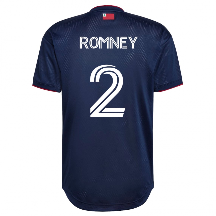 Kinder Dave Romney #2 Marine Heimtrikot Trikot 2023/24 T-Shirt Schweiz