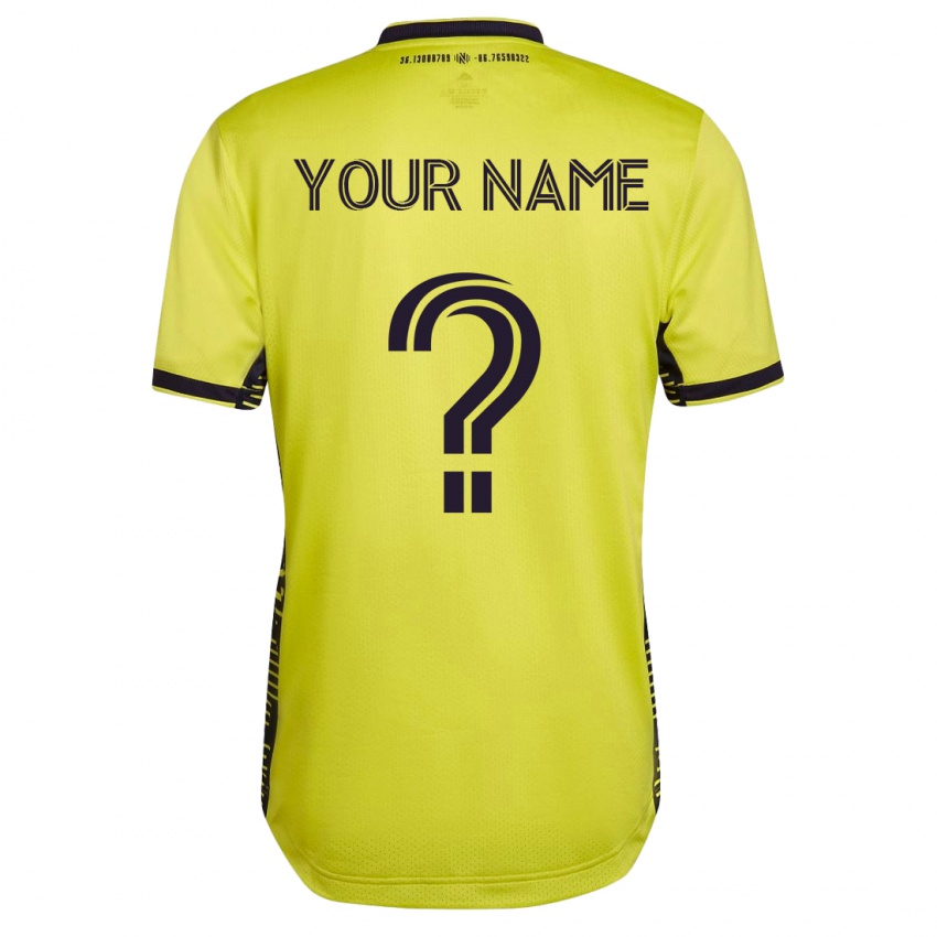 Kinder Ihren Namen #0 Gelb Heimtrikot Trikot 2023/24 T-Shirt Schweiz