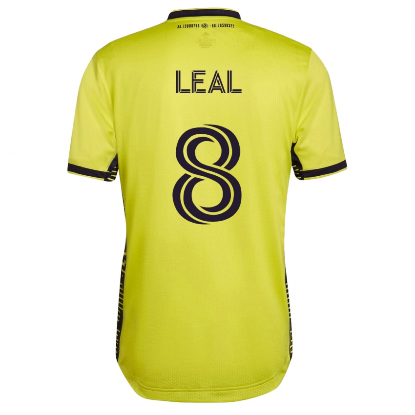 Kinder Randall Leal #8 Gelb Heimtrikot Trikot 2023/24 T-Shirt Schweiz