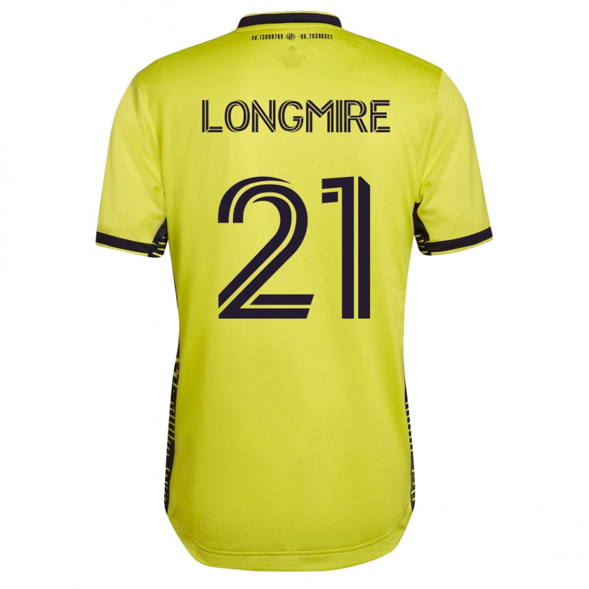 Kinder Ahmed Longmire #21 Gelb Heimtrikot Trikot 2023/24 T-Shirt Schweiz