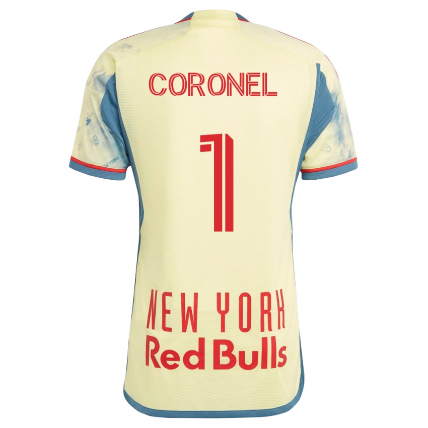 Kinder Carlos Coronel #1 Gelb Heimtrikot Trikot 2023/24 T-Shirt Schweiz