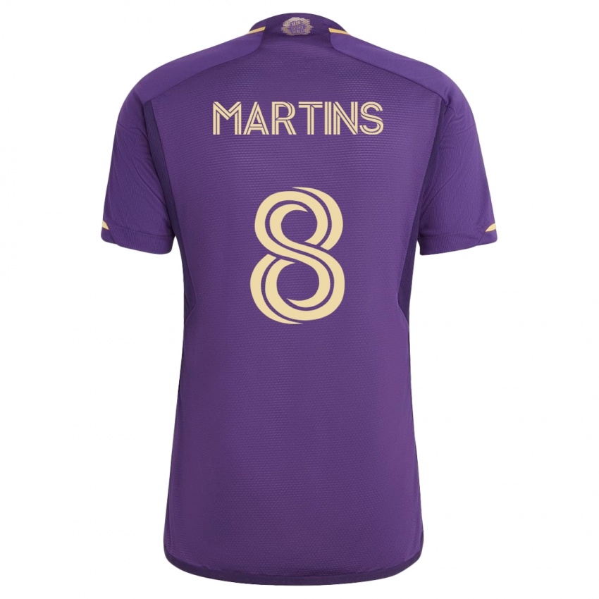 Kinder Felipe Martins #8 Violett Heimtrikot Trikot 2023/24 T-Shirt Schweiz