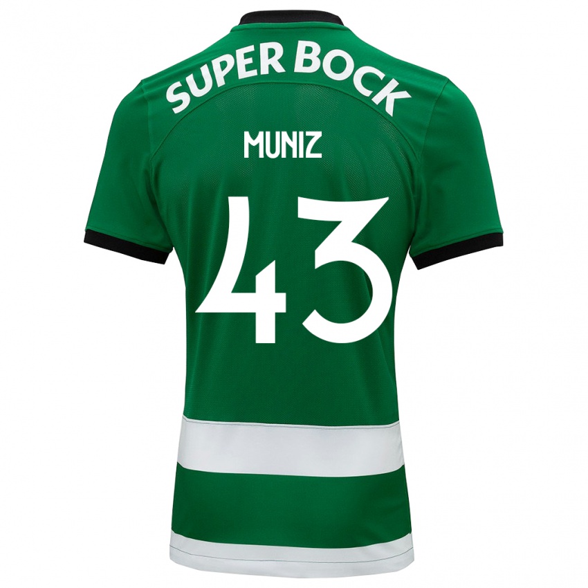 Kinder João Muniz #43 Grün Heimtrikot Trikot 2023/24 T-Shirt Schweiz