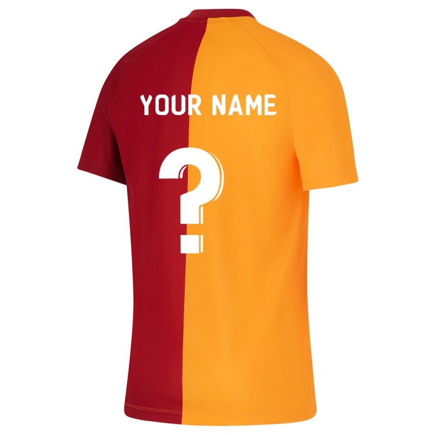 Kinder Ihren Namen #0 Orangefarben Heimtrikot Trikot 2023/24 T-Shirt Schweiz