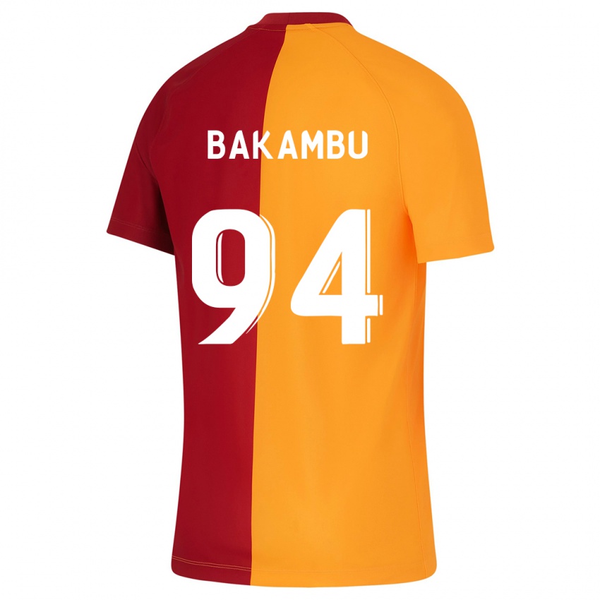 Kinder Cedric Bakambu #94 Orangefarben Heimtrikot Trikot 2023/24 T-Shirt Schweiz