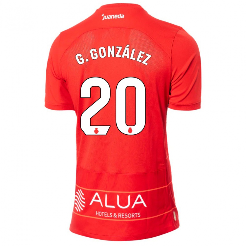 Kinder Giovanni González #20 Rot Heimtrikot Trikot 2023/24 T-Shirt Schweiz