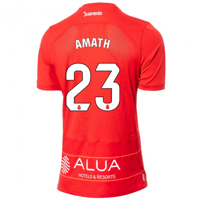 Kinder Amath Ndiaye #23 Rot Heimtrikot Trikot 2023/24 T-Shirt Schweiz