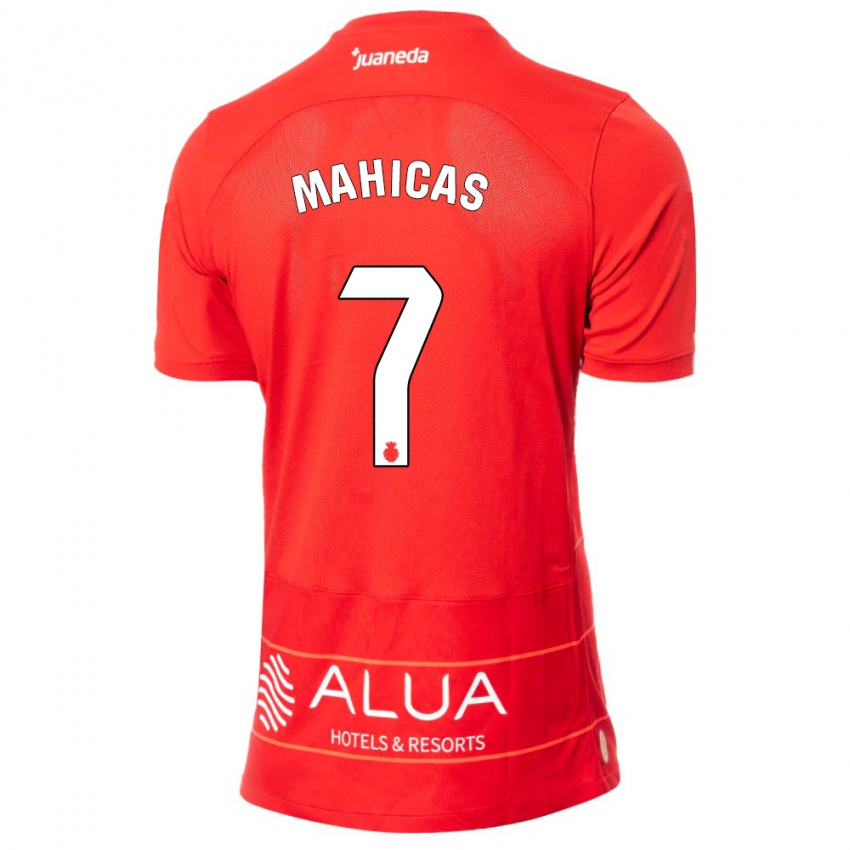 Kinder Julián Mahicas #7 Rot Heimtrikot Trikot 2023/24 T-Shirt Schweiz