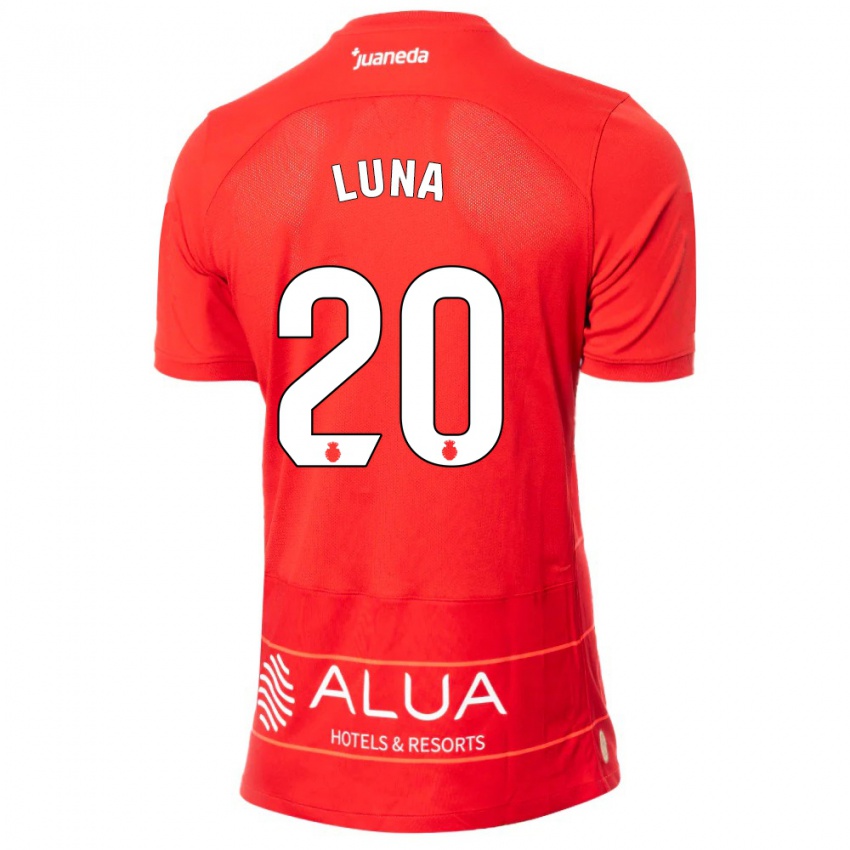 Kinder Daniel Luna #20 Rot Heimtrikot Trikot 2023/24 T-Shirt Schweiz