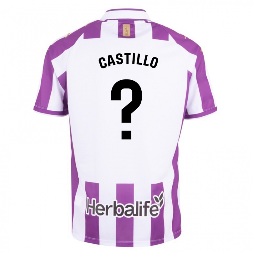 Kinder Gonzalo Castillo #0 Lila Heimtrikot Trikot 2023/24 T-Shirt Schweiz