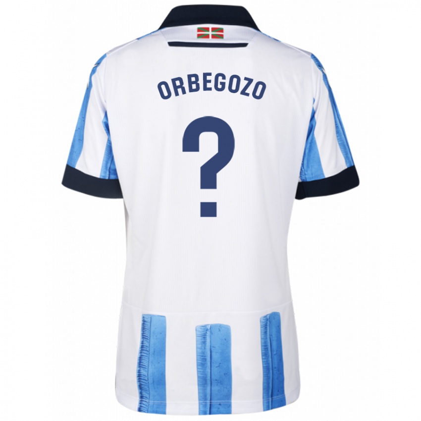 Kinder Oihan Orbegozo #0 Blau Weiss Heimtrikot Trikot 2023/24 T-Shirt Schweiz