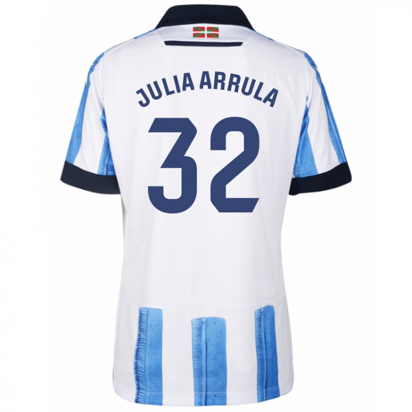 Kinder Julia Arrula #32 Blau Weiss Heimtrikot Trikot 2023/24 T-Shirt Schweiz