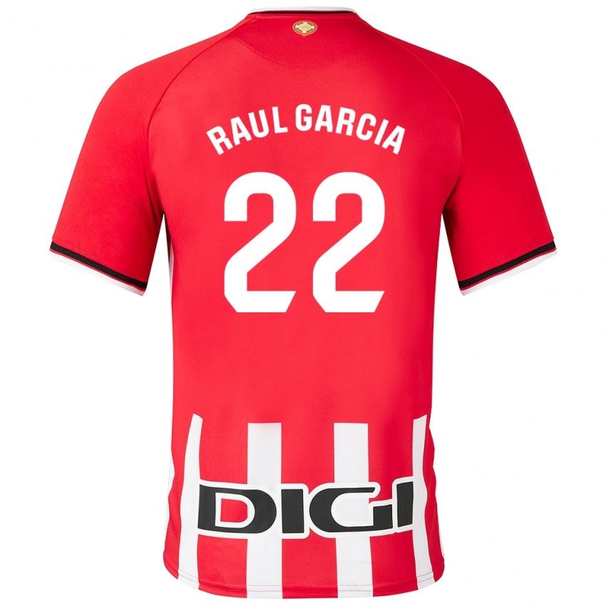 Kinder Raúl García #22 Rot Heimtrikot Trikot 2023/24 T-Shirt Schweiz