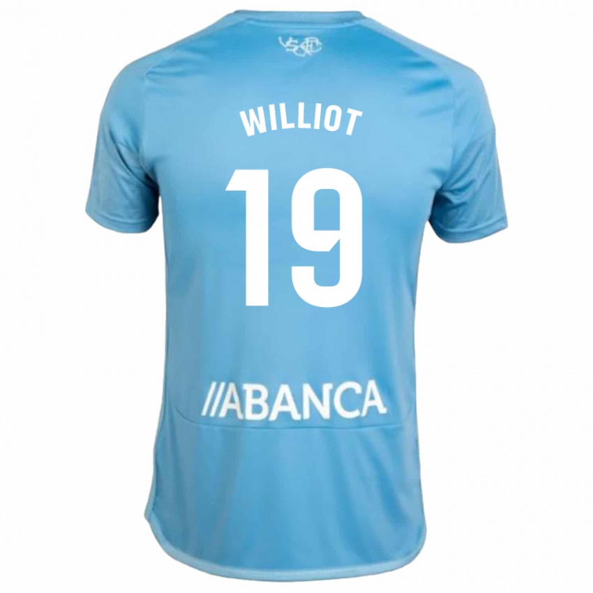 Kinder Williot Swedberg #19 Blau Heimtrikot Trikot 2023/24 T-Shirt Schweiz