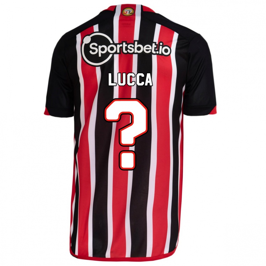 Kinder Cauã Lucca #0 Blau Rot Auswärtstrikot Trikot 2023/24 T-Shirt Schweiz