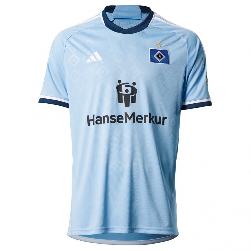 Kinder Evelyn Holst #5 Blau Auswärtstrikot Trikot 2023/24 T-Shirt Schweiz