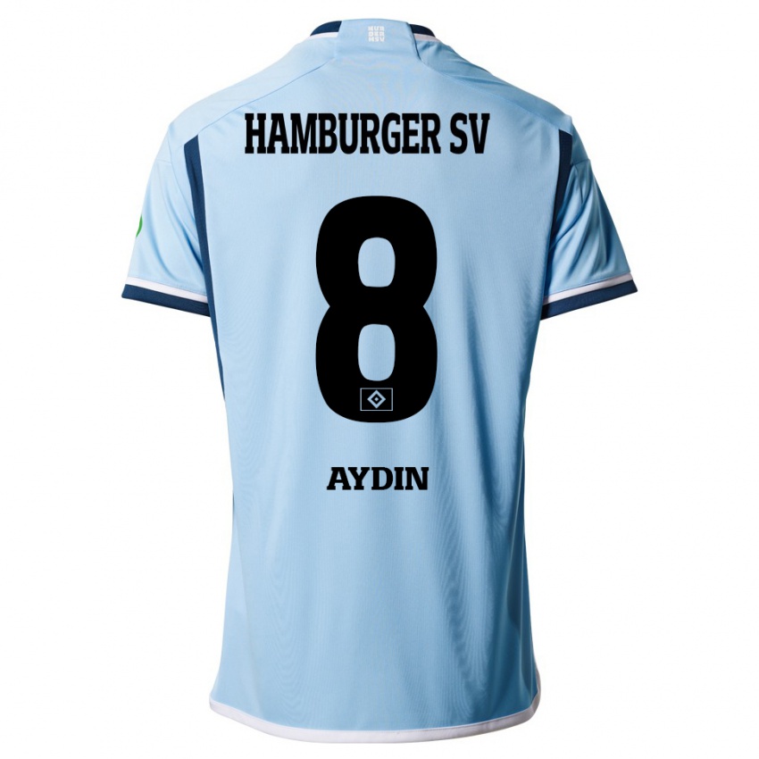 Kinder Songül Aydin #8 Blau Auswärtstrikot Trikot 2023/24 T-Shirt Schweiz