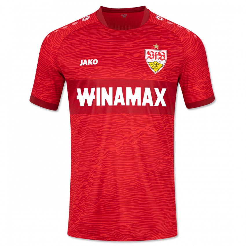 Kinder Dimitrios Mitakidis #0 Rot Auswärtstrikot Trikot 2023/24 T-Shirt Schweiz