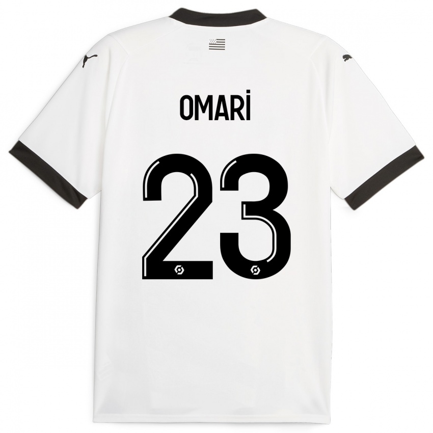 Kinder Warmed Omari #23 Weiß Auswärtstrikot Trikot 2023/24 T-Shirt Schweiz