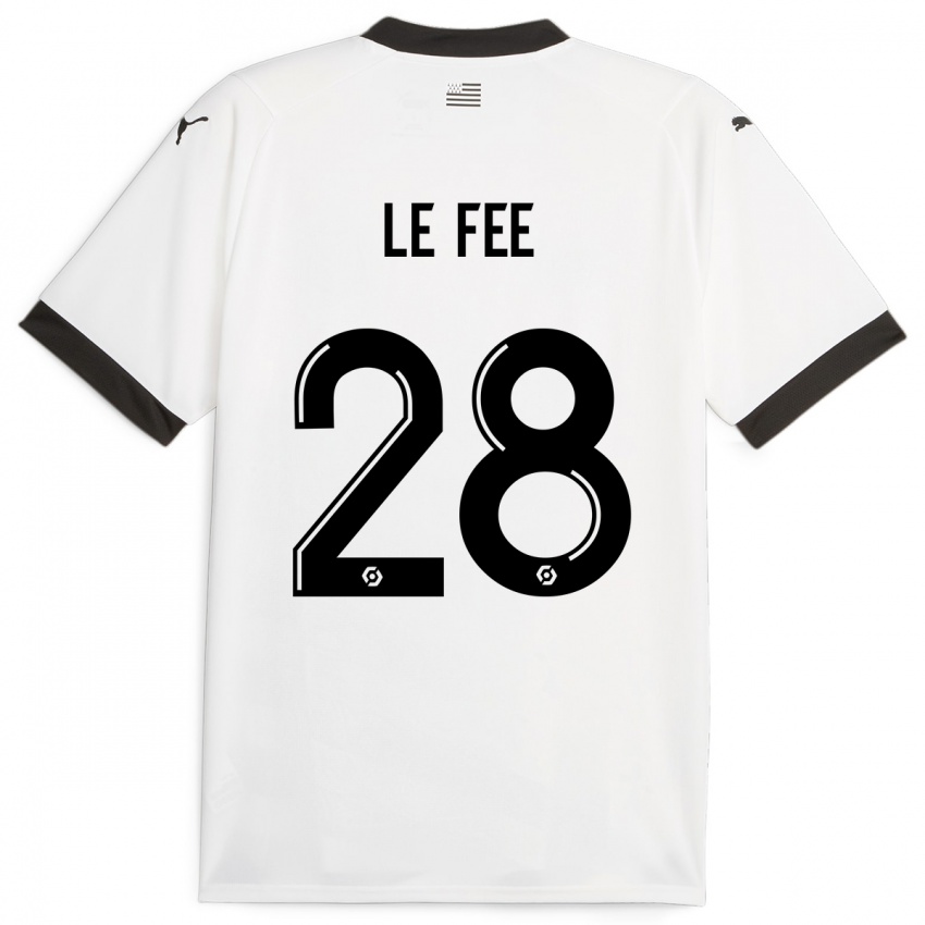 Kinder Enzo Le Fée #28 Weiß Auswärtstrikot Trikot 2023/24 T-Shirt Schweiz