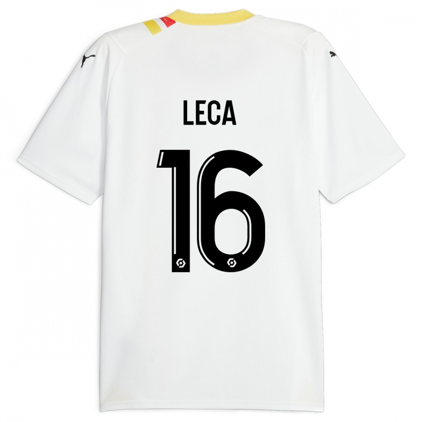 Kinder Jean-Louis Leca #16 Schwarz Auswärtstrikot Trikot 2023/24 T-Shirt Schweiz
