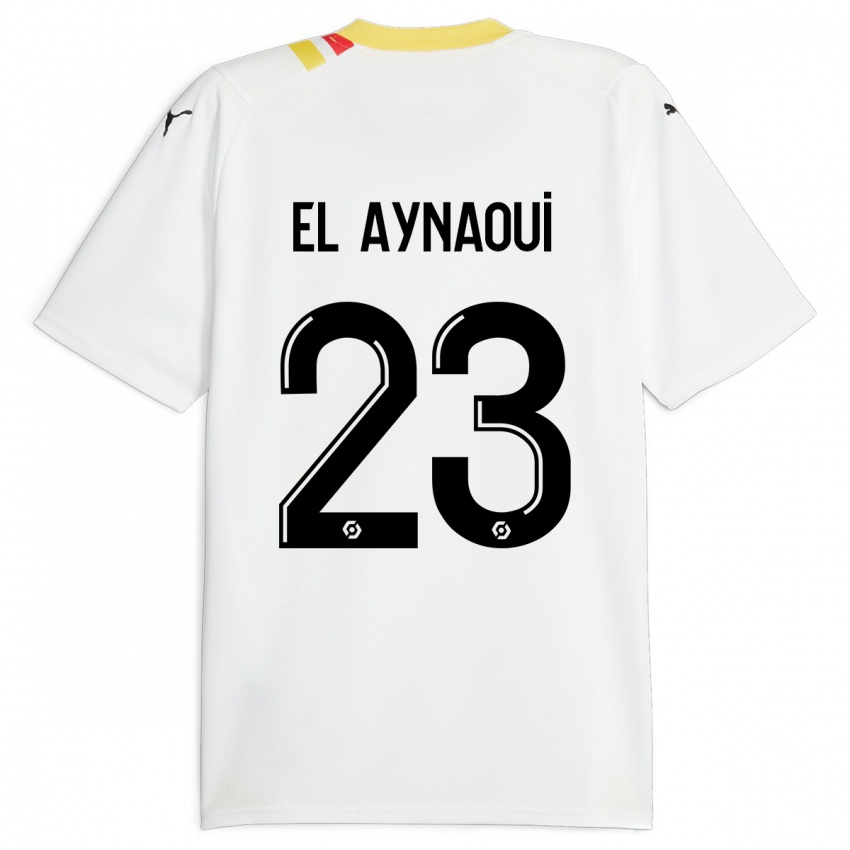 Kinder Neil El Aynaoui #23 Schwarz Auswärtstrikot Trikot 2023/24 T-Shirt Schweiz