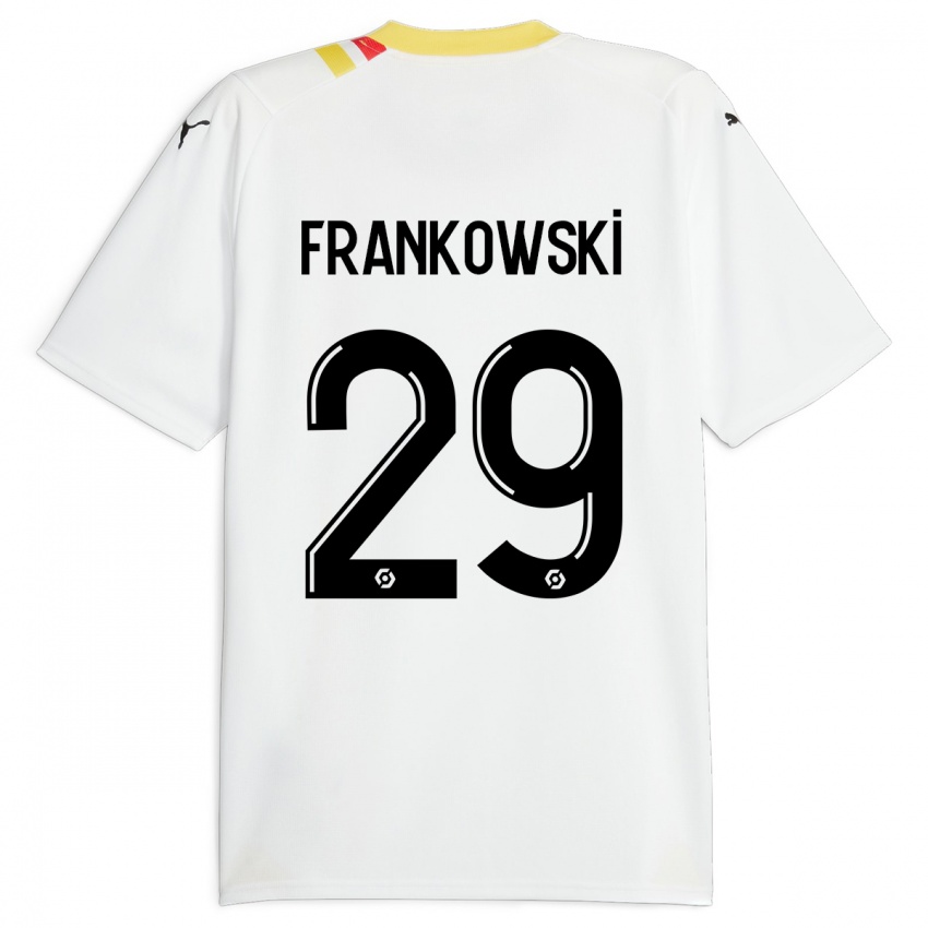 Kinder Przemyslaw Frankowski #29 Schwarz Auswärtstrikot Trikot 2023/24 T-Shirt Schweiz