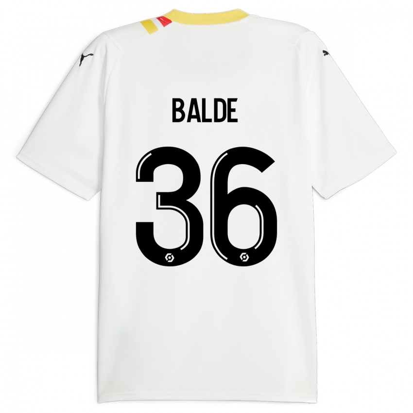 Kinder Ibrahima Baldé #36 Schwarz Auswärtstrikot Trikot 2023/24 T-Shirt Schweiz