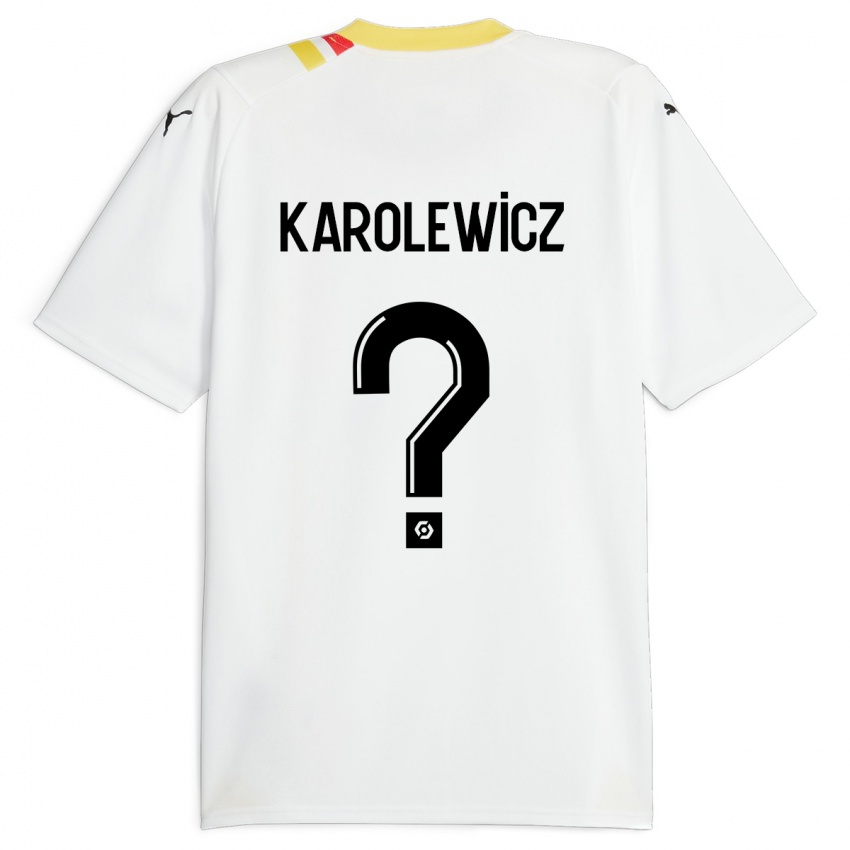 Kinder Roman Karolewicz #0 Schwarz Auswärtstrikot Trikot 2023/24 T-Shirt Schweiz
