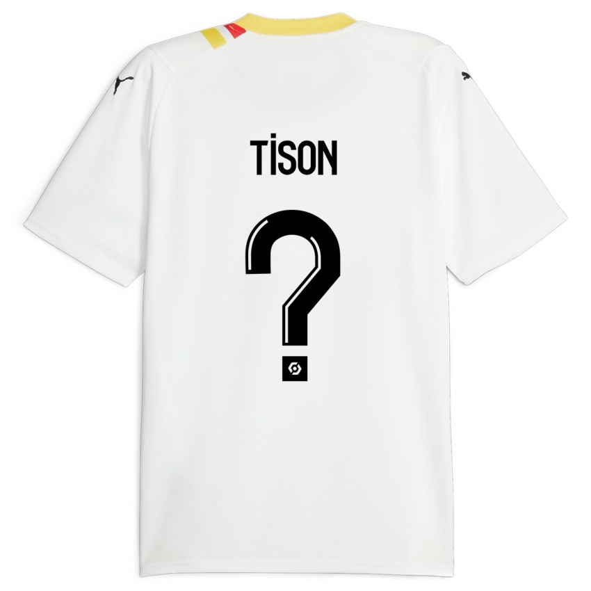 Kinder Nathan Tison #0 Schwarz Auswärtstrikot Trikot 2023/24 T-Shirt Schweiz