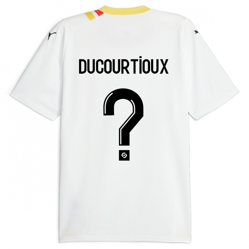 Kinder Ilan Ducourtioux #0 Schwarz Auswärtstrikot Trikot 2023/24 T-Shirt Schweiz