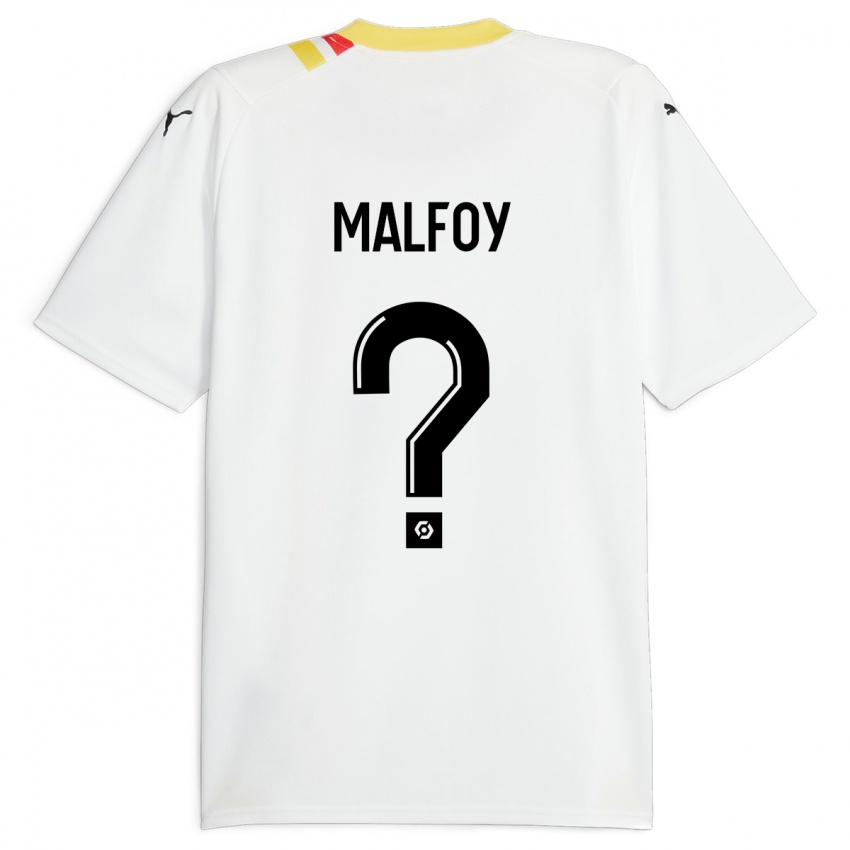 Kinder Lucas Malfoy #0 Schwarz Auswärtstrikot Trikot 2023/24 T-Shirt Schweiz