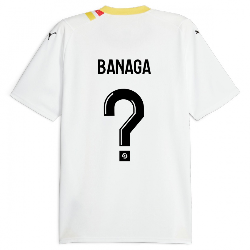 Kinder Mathéssendé Baud Banaga #0 Schwarz Auswärtstrikot Trikot 2023/24 T-Shirt Schweiz