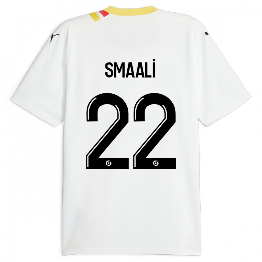 Kinder Emma Smaali #22 Schwarz Auswärtstrikot Trikot 2023/24 T-Shirt Schweiz