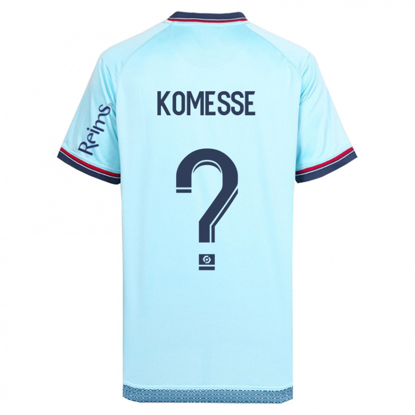 Kinder Josias Sabone Komesse #0 Himmelblau Auswärtstrikot Trikot 2023/24 T-Shirt Schweiz