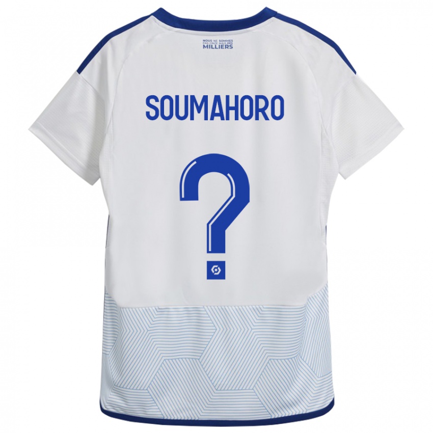 Kinder Mohamed Soumahoro #0 Weiß Auswärtstrikot Trikot 2023/24 T-Shirt Schweiz