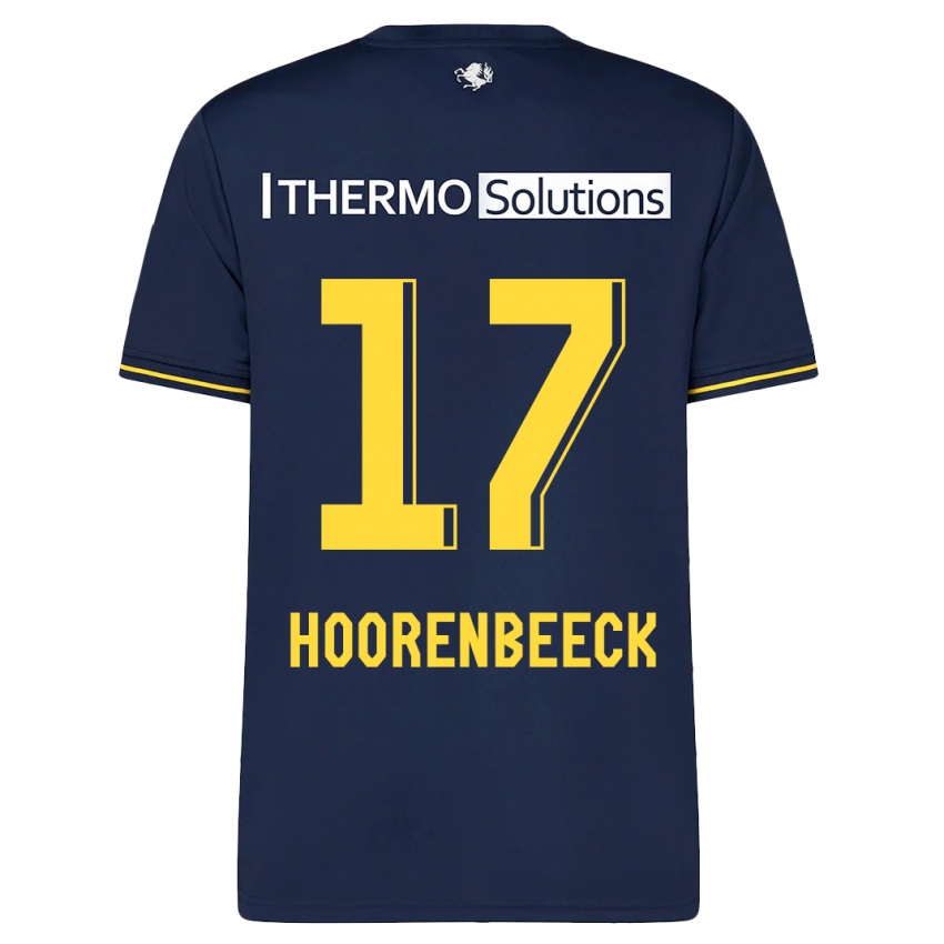 Kinder Alec Van Hoorenbeeck #17 Marine Auswärtstrikot Trikot 2023/24 T-Shirt Schweiz