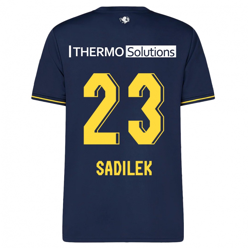 Kinder Michal Sadilek #23 Marine Auswärtstrikot Trikot 2023/24 T-Shirt Schweiz