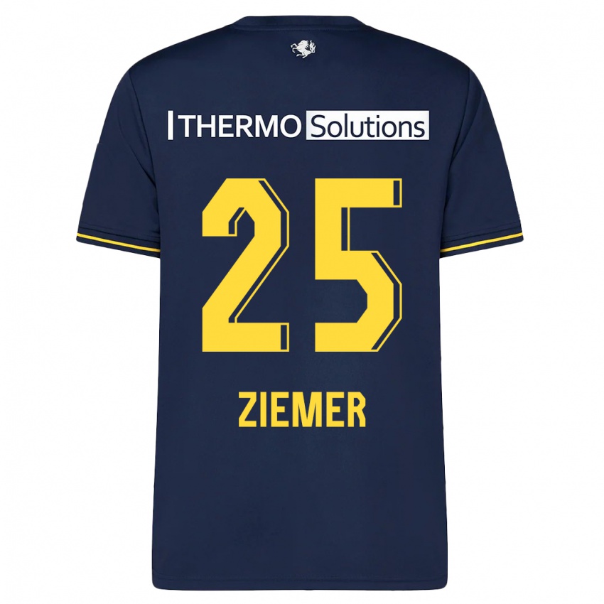 Kinder Taylor Ziemer #25 Marine Auswärtstrikot Trikot 2023/24 T-Shirt Schweiz