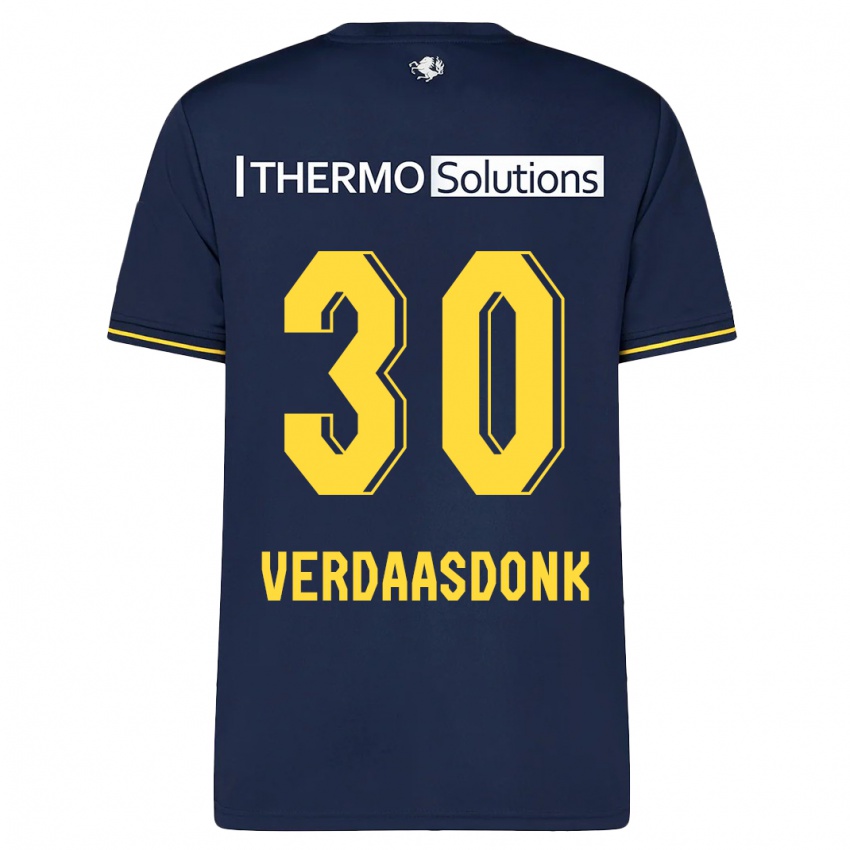 Kinder Suus Verdaasdonk #30 Marine Auswärtstrikot Trikot 2023/24 T-Shirt Schweiz