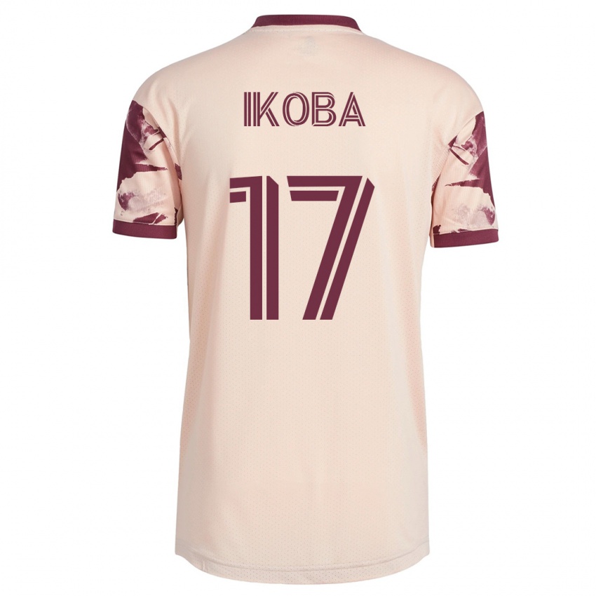 Kinder Tega Ikoba #17 Cremefarben Auswärtstrikot Trikot 2023/24 T-Shirt Schweiz