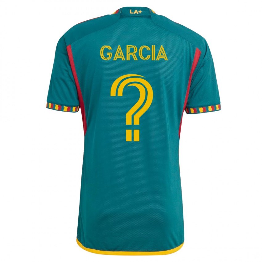 Kinder Emiliano Garcia #0 Grün Auswärtstrikot Trikot 2023/24 T-Shirt Schweiz