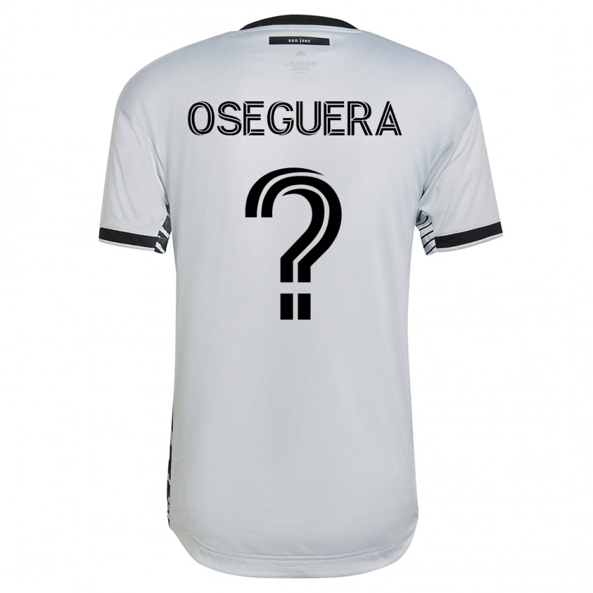 Kinder Kevin Oseguera #0 Weiß Auswärtstrikot Trikot 2023/24 T-Shirt Schweiz