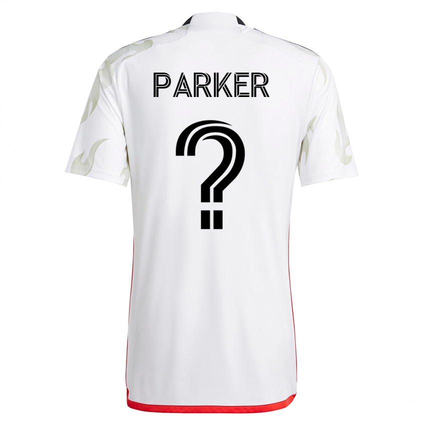 Kinder Isaiah Parker #0 Weiß Auswärtstrikot Trikot 2023/24 T-Shirt Schweiz