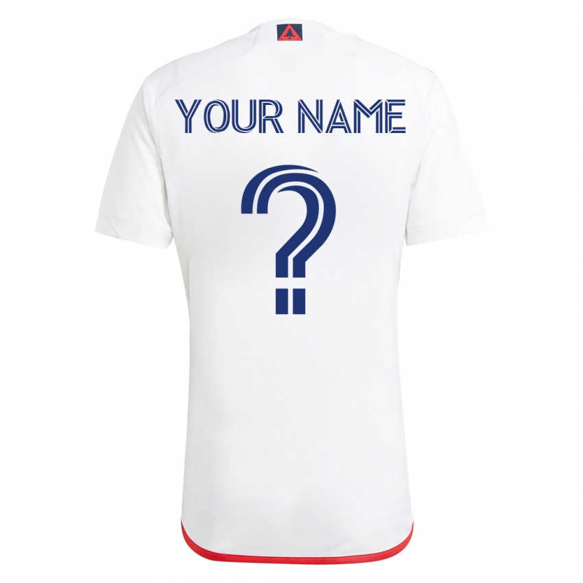 Kinder Ihren Namen #0 Weiß Rot Auswärtstrikot Trikot 2023/24 T-Shirt Schweiz