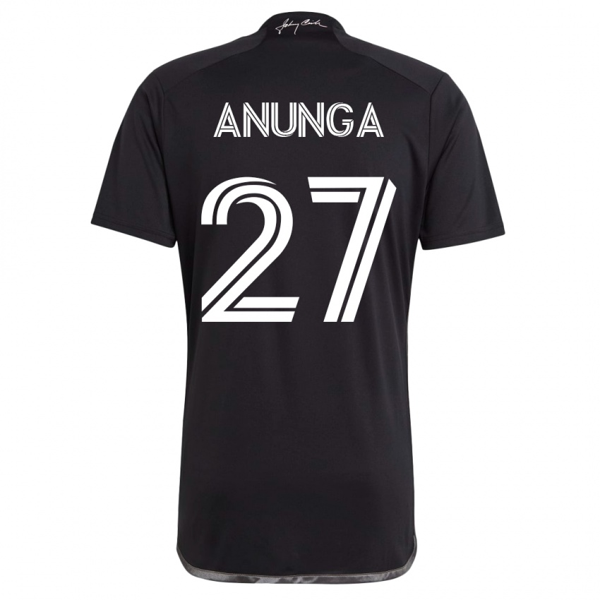 Kinder Tah Anunga #27 Schwarz Auswärtstrikot Trikot 2023/24 T-Shirt Schweiz